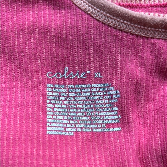 Colsie Ribbed Crop Top - Picture 4 of 4